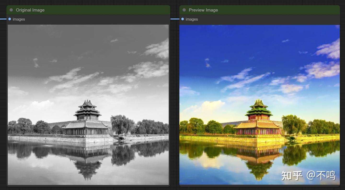 recolored 上色效果对比图 安卓版