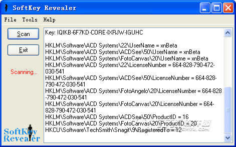 SoftKey Revealer密钥查看器{package_version_name} 密钥查看工具 SoftKey Revealer密钥查看器{package_version_name} 密钥查看工具