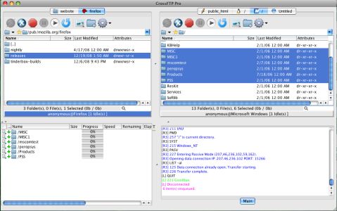 CrossFTP{package_version_name} 双屏FTP工具 CrossFTP{package_version_name} 双屏FTP工具