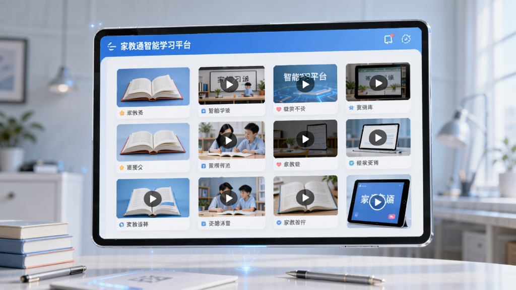 AI����ͼƬ��������һ��������������Ļ����Ļ��չʾ�ҽ�ͨ����ѧϰƽ̨����Դ����棬����Ϊ����״���еĿμ�����Ƶ���棬���Ϊ�Ƽ������磬ϸ�����鱾���ʡ�ƽ����ԣ�����ϸ�壬�ɾ����࣬�޶���Ԫ�أ�ͼƬ�����֡��ҽ�ͨ����ѧϰƽ̨��