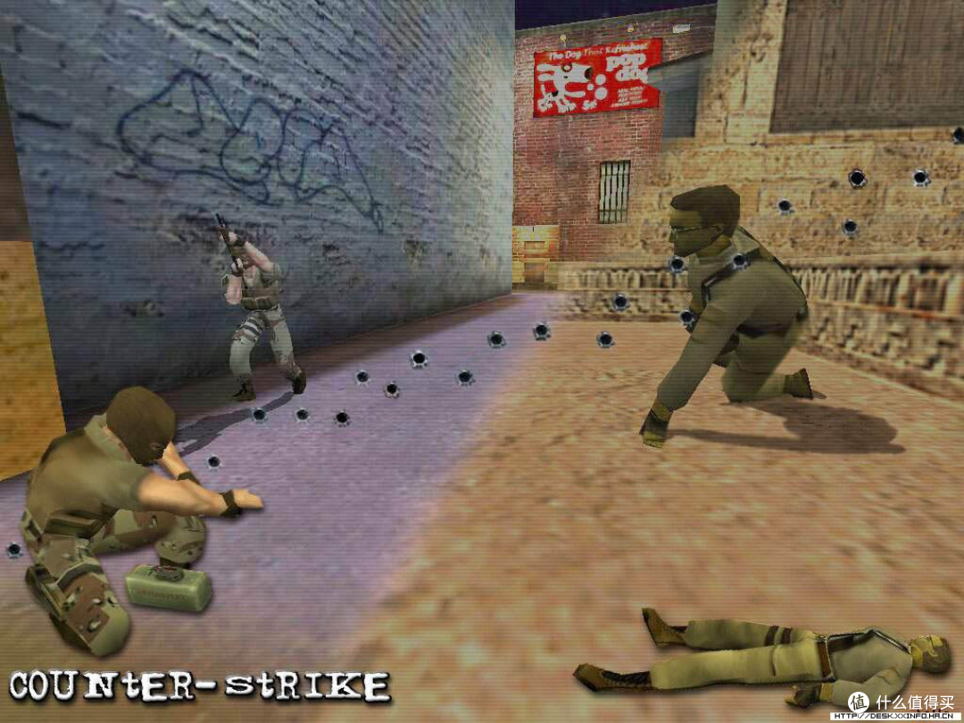 Online Strike 实战身法走位 翻窗对枪瞬间