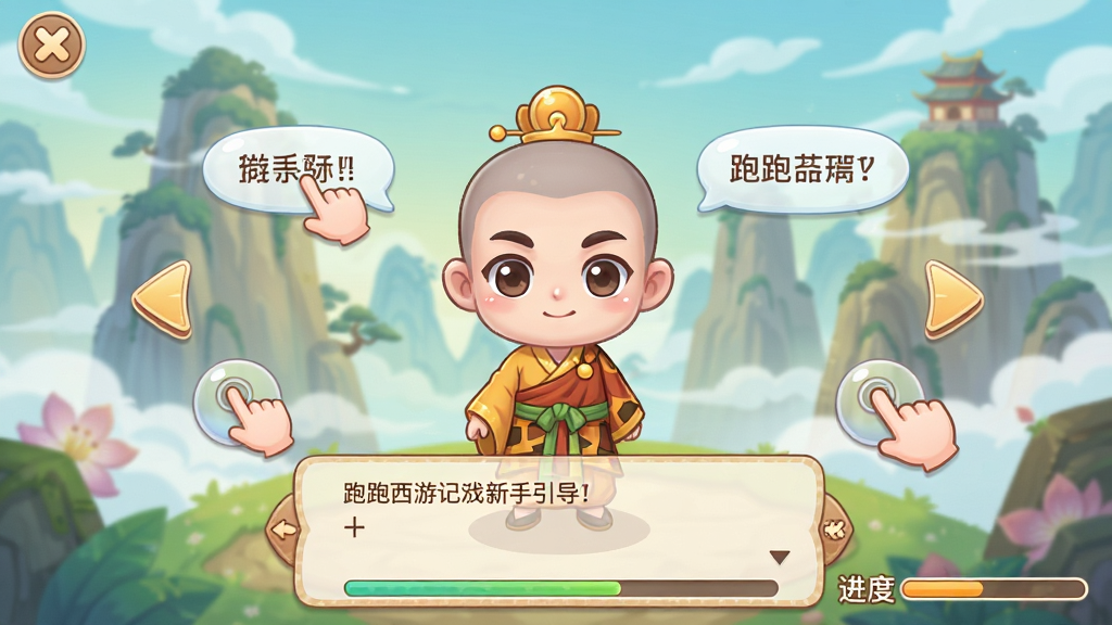 �������μ���Ϸ�����������棬����ΪQ����ɮ��ɫվ����Ļ���룬��Χ����ָ�����ʾͼ��ͷ����ͷ������Ϊ����ɽ����������Ϊ���й�ͼ����ɫ�·��жԻ��򣻷��Ϊ��ͨ��ѧ���ɫ����ͣ�ϸ�ڰ�����͸�����ָ�����������������ʾ���ݡ���������ʾ�̳̲��裻����Ϊ���塢�ɾ����޶���Ԫ��