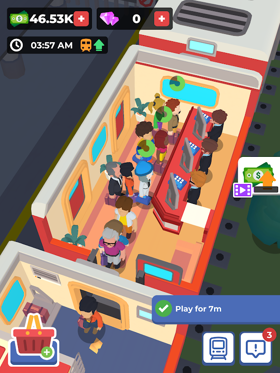 火车酒店Train Hotel0.3.9 住宿模拟经营