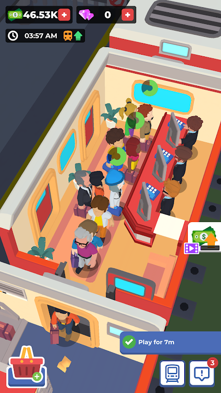 火车酒店Train Hotel0.3.9 住宿模拟经营