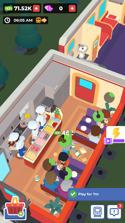 火车酒店Train Hotel0.3.9 住宿模拟经营