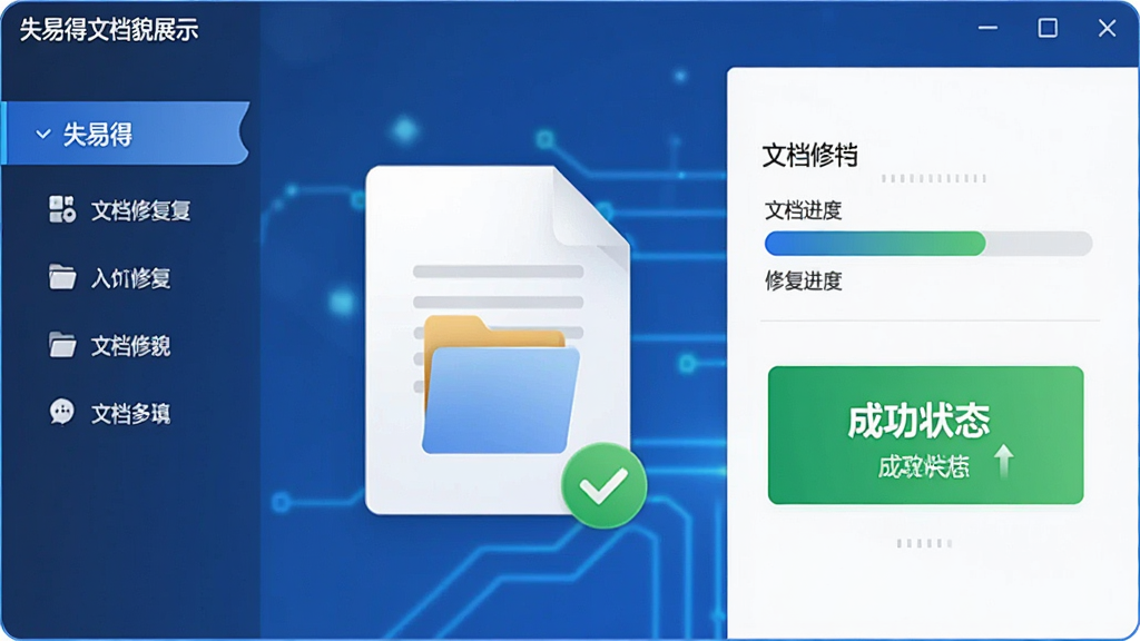 ����ȫòչʾ������������ʧ�׵��ĵ��޸������Ľ��棬���Ϊ���ܵ��������Ҳ���ʾ�ĵ��޸���������ɹ�״̬�����岼�ּ��רҵ�����Ϊ�ִ��Ƽ��У�ϸ���ϰ����ļ���ͼ������ɫ�Թ���ʶ�������������ɾ����޶���Ԫ��