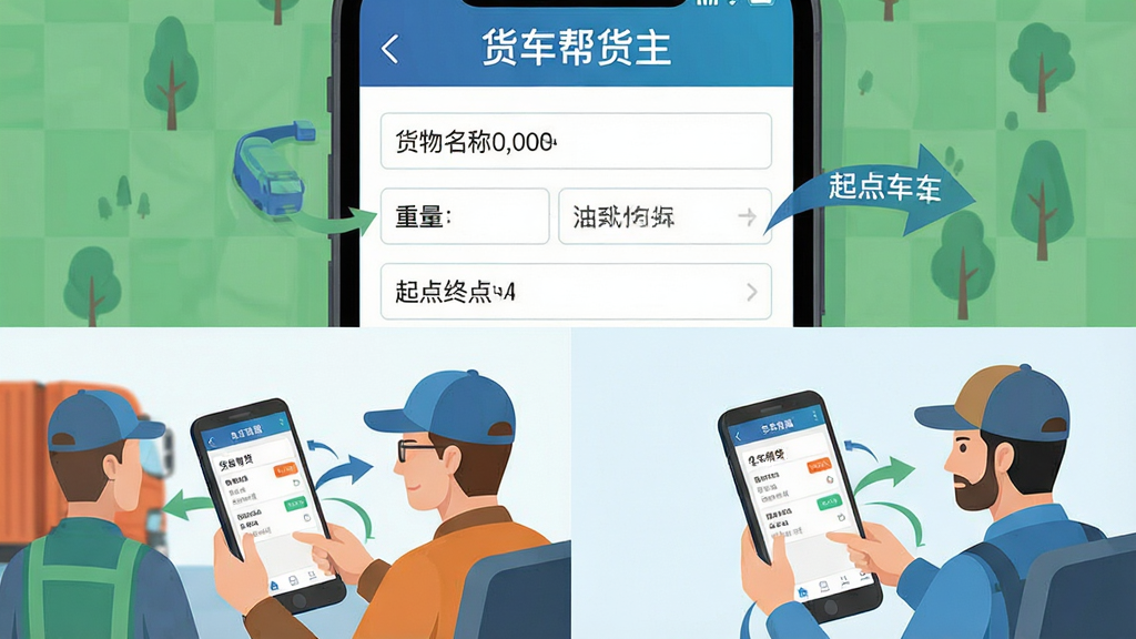 画面上半部分为手机屏幕特写,显示
