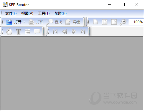 SEP Reader 安卓版 手机阅读器界面