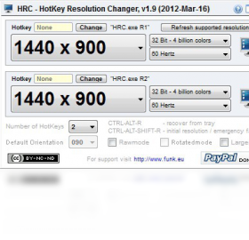 Hotkey resolution changer ��׿�� �ֱ����л����߽���