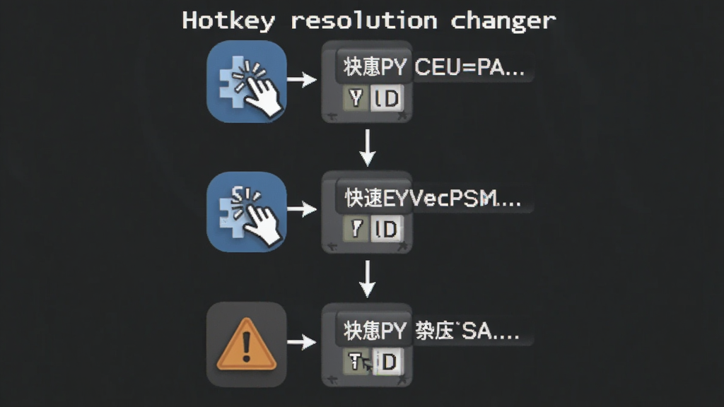 �������ơ�Hotkey resolution changer�����ֲ���ʾ��ͼ�������Բ�������Ϊ���ߣ�������������������ͼ���������У����ֲ��ô��ϵ��������Ű棬������ѧ�磬ϸ�ڰ��������ͼ�ꡢ��ݼ���ϱ�ʶ���������Ƿ��ţ������������ɾ����޶���Ԫ��
