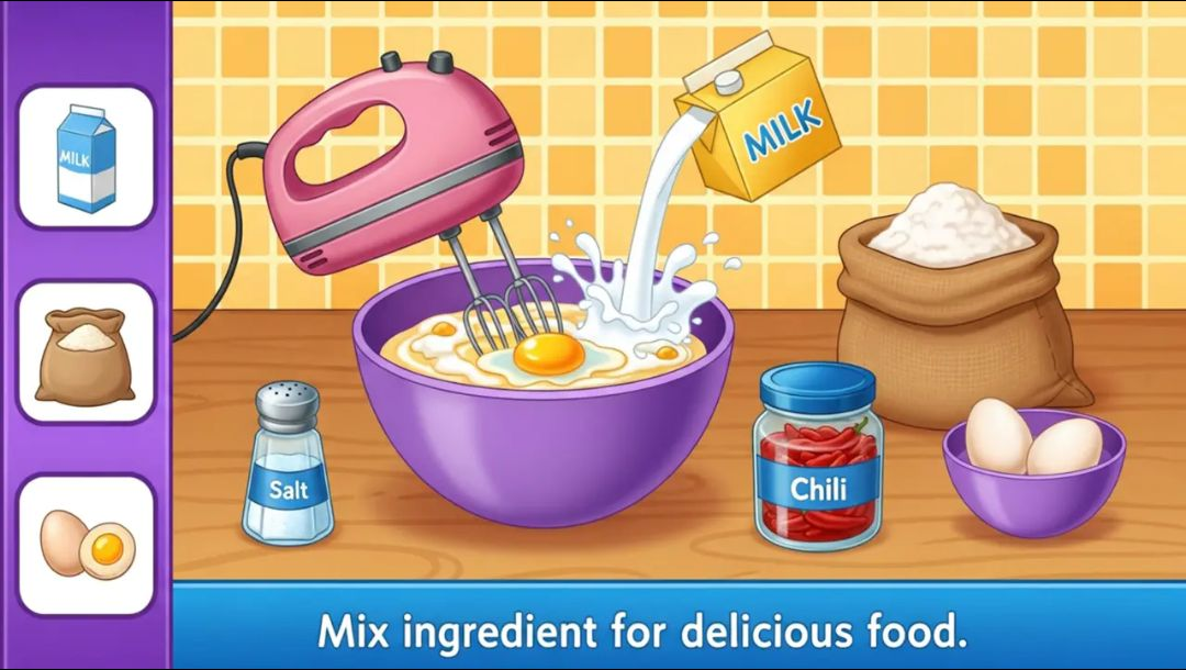 ������ʦ��װ���Kitchen Chef Set Cooking2.2 ģ����⿳�ʦ