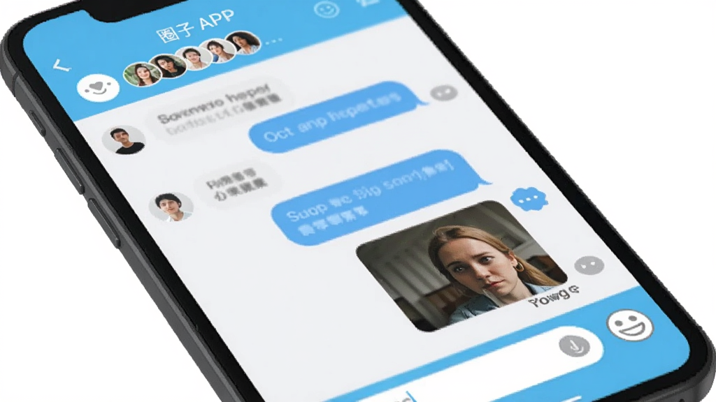 �ҵ�Ȧ��APP������棬�ֻ���Ļ��ʾȺ�ĶԻ�ҳ�棬��������������Ϣ���ݺ�һ��ͼƬ��Ϣ��������ɫΪǳ��ɫ�Ͱ�ɫ��������ʾȺ�����ƺͳ�Աͷ�񣬵ײ��������ͱ��鰴ť����������ˬ��࣬�����������޶���Ԫ��