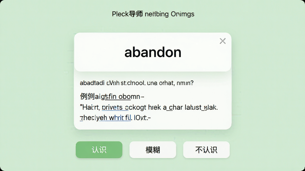 Ӣ��ȫ�̵�ʦ�ʻ������棬�����Ű棬��Ļ������ʾ���ʿ�Ƭ��abandon�����·�����������䣬�ײ��С���ʶ����ģ����������ʶ��������ť������Ϊ���ǳ��ɫ��������»��ۣ�ϸ�����������ʸɾ����޶���Ԫ��