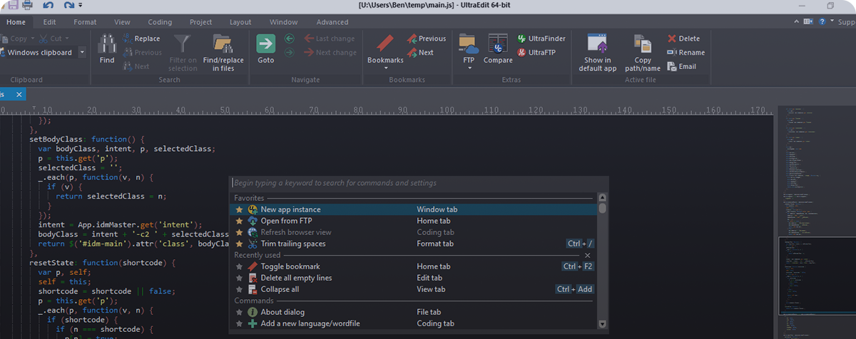 UltraEdit �ı��༭�����ܽ����ͼ
