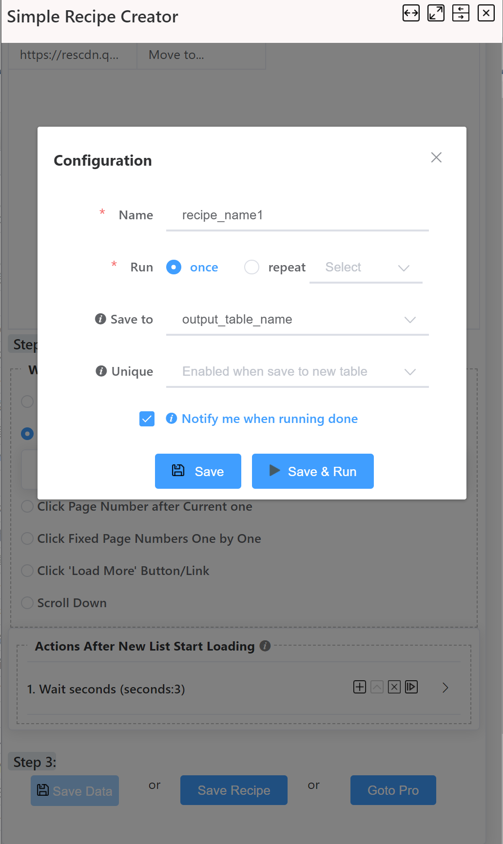 a1 website scraper �ɼ��������ý��� ��׿��