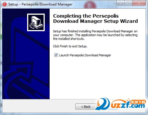 Persepolis Download Manager 下载任务管理界面截图