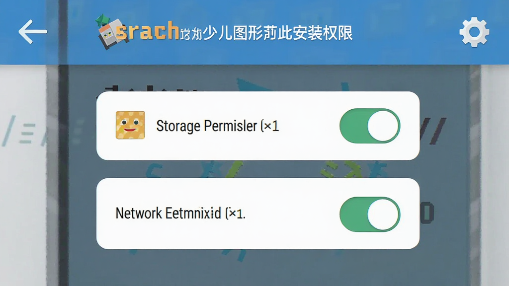 һ��չʾscratch�ٶ�ͼ�λ���̰�װȨ�����ý�����ֻ���ͼ���ͼƬ���������д洢Ȩ�޺�����Ȩ�޵Ŀ��ذ�ť�����Ϊ��ƽ��UI��ƣ��������������ʸ���ɾ�