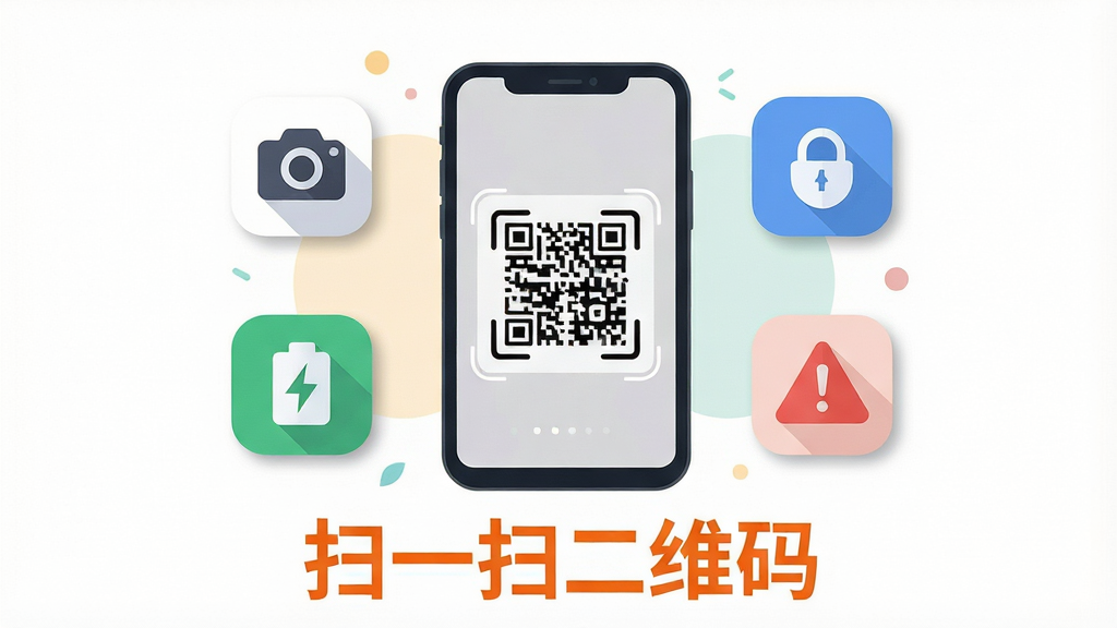 һ���ԡ�ɨһɨ��ά�롱����ʹ��ע������Ϊ����Ĳ廭����������һ���ֻ���ʾɨ����棬�ֻ���Χ���������Ȩ��ͼ�ꡢ�洢Ȩ��ͼ�ꡢ����Ż�ͼ��;���������ͼ�꣬����ײ��ó�ɫ����д�ϡ�ɨһɨ��ά�롱�����ֲ��û���ʽ��ͼ�����Ϊ��ƽ���廭�磬ϸ�ڰ���ͼ��Բ�Ǵ����������Ӱ����ɫ������ȷ������Ϊ���壬����ɾ����޶���Ԫ��
