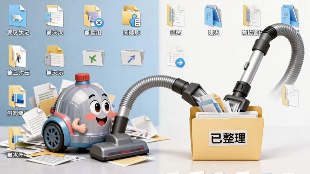 ����չʾһ���������棬������ɢ���Ÿ����ļ�ͼ�꣬һ����ͨ�������������ڽ��ļ�����һ�����С������������ļ����С�����Ϊ��������Ҳ����࣬���Ϊ��ͨ���˻���ϸ��������������Ц�������ʸ��壬�ɾ����޶���Ԫ�ء�
