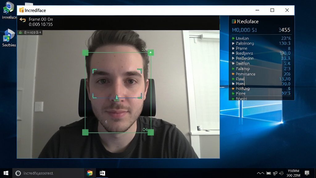 һ��չʾIncrediface��Windows����������ʵʱ����׷�ٵ�ͼƬ����������������������ͷ������ʾ������׷�ٿ��������Ա������ܲ�����壬����Ϊ���滷��������Ϊȫ��������ͼ�������ʵ����������ϸ�ڰ���׷�ٿ�֡�����ֺ�ϵͳ�����������ʸ��壬�ɾ����޶���Ԫ��