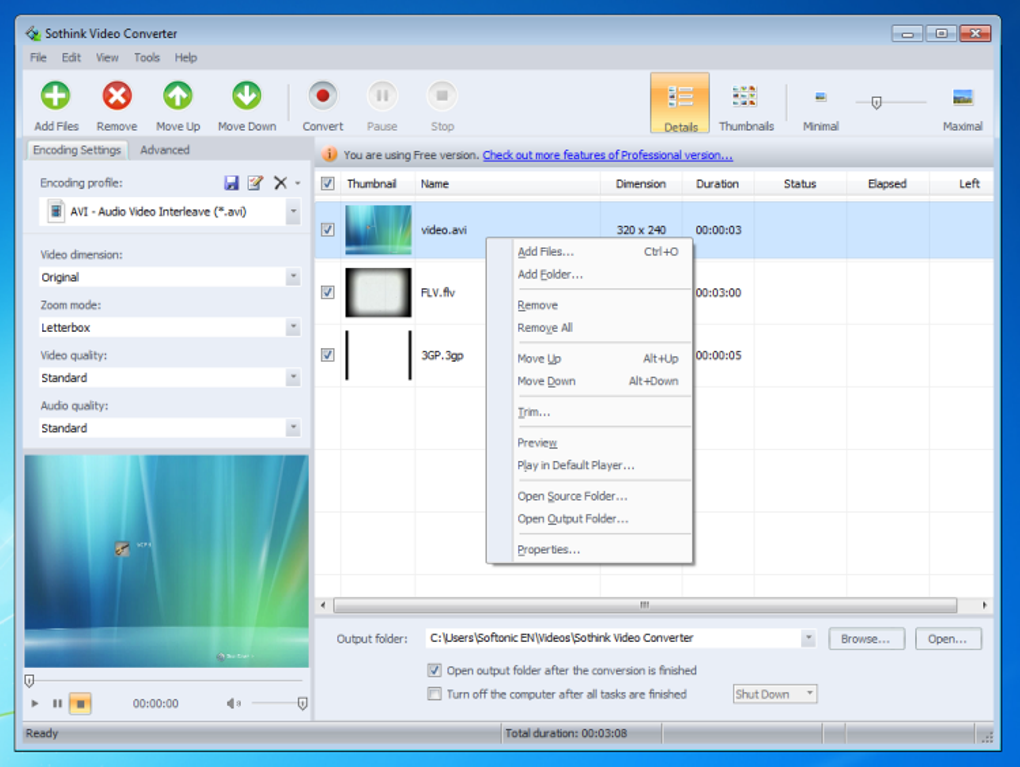 Free Sothink Video Converter ��׿�� �����ͼ