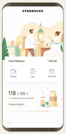 星巴克app最新下载苹果手机App Store下载页面配图