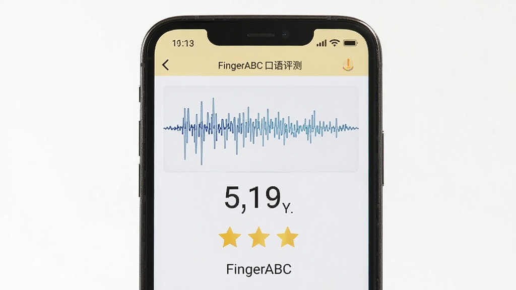 һ���ֻ���Ļ��ʾFingerABC����������棬��Ļ���в���ͼ�������Ǽ���