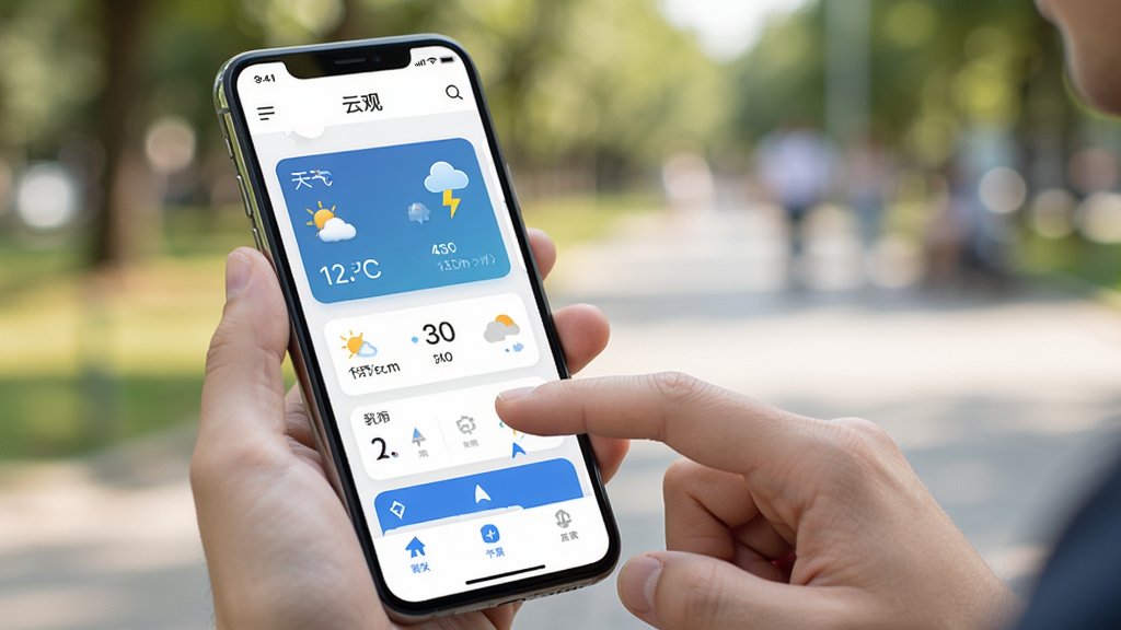 手机用户手持设备查看