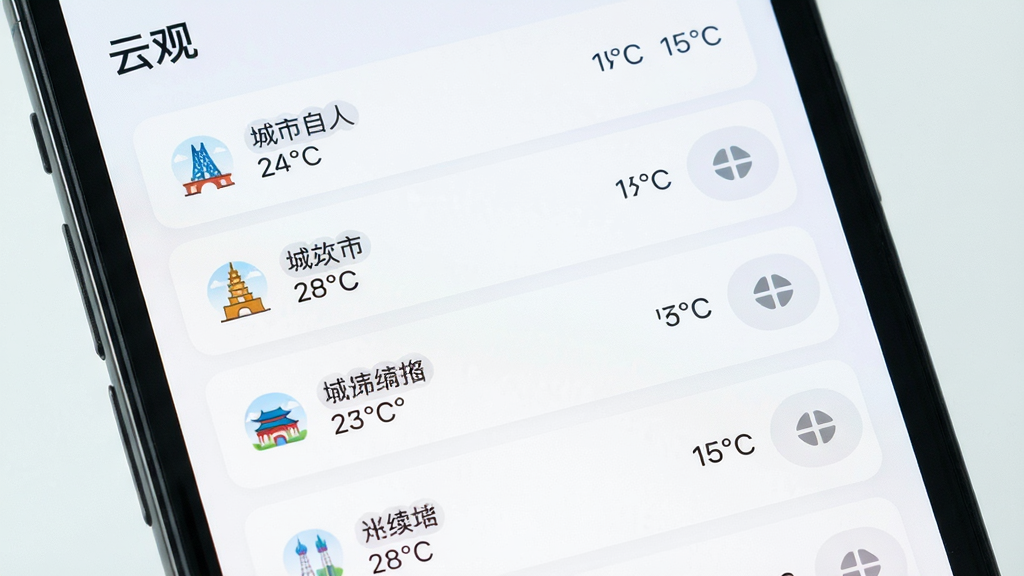 手机屏幕显示