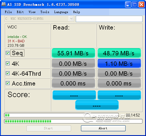 AS SSD Benchmark��̬Ӳ�����ܲ��Թ���{package_version_name} Ӳ�̲���