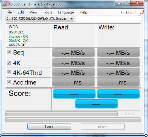 AS SSD Benchmark��̬Ӳ�����ܲ��Թ���{package_version_name} Ӳ�̲���