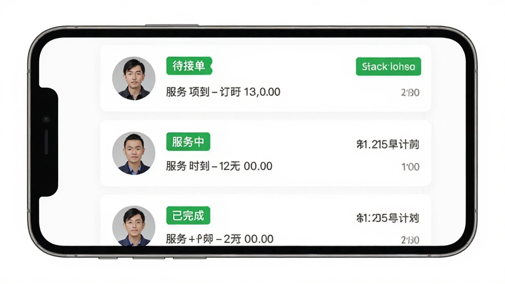 ������Լ���Ҷ����������棬�ֻ���Ļչʾ�����б����������ӵ��������С�����ɵ�״̬��ǩ��ÿ��������ʾ��ʦͷ�񡢷�����Ŀ��ʱ�䣬�������Լ����ɫ��������ɫ״̬��ʶ�����ʸɾ����޶���Ԫ�ء�