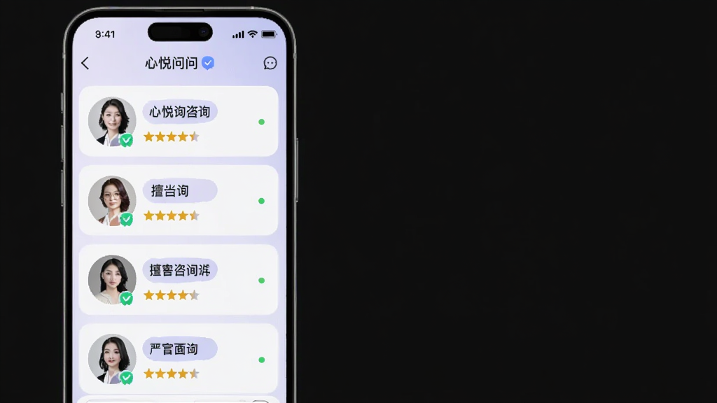 手机屏幕中显示