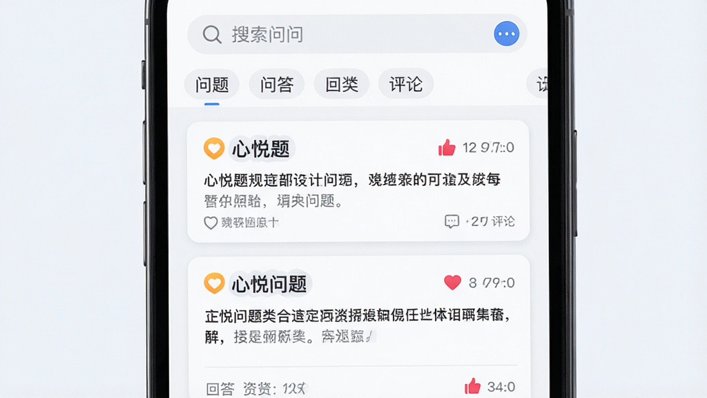 手机界面展示