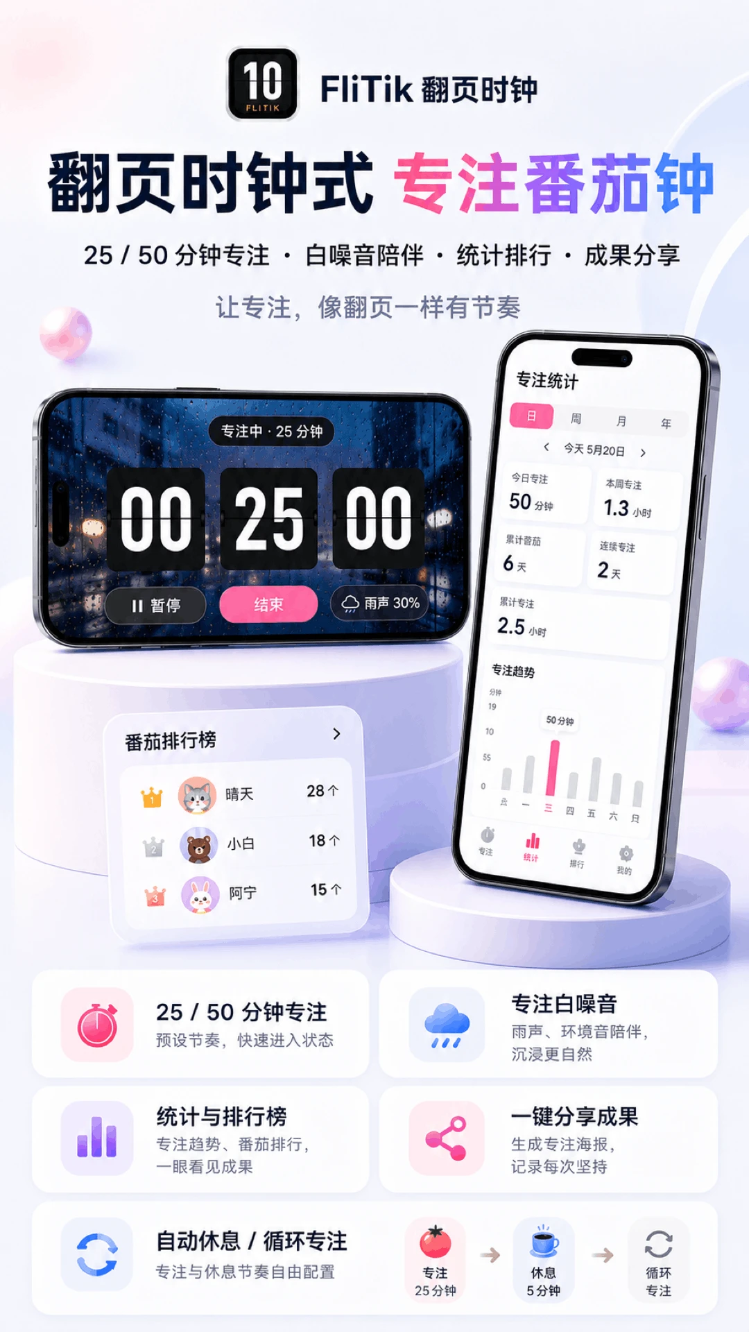 FliTik翻页时钟1.2.15 桌面时钟美化 FliTik翻页时钟1.2.15 桌面时钟美化
