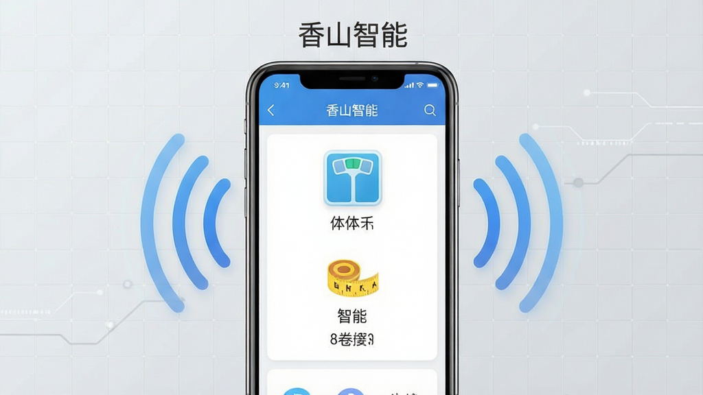 ��ɽ����App�豸��������ͼ��������һ���ֻ���Ļ��ʾ�������豸�б���������֬�������ܾ���ͼ�꣬�ֻ���Χ���������źŲ��ƣ�����Ϊǳ��ɫ�Ƽ������񣬷�������죬���־��У�ϸ�����������ʸɾ����޶���Ԫ�أ������б�ע����ɽ���ܡ�������