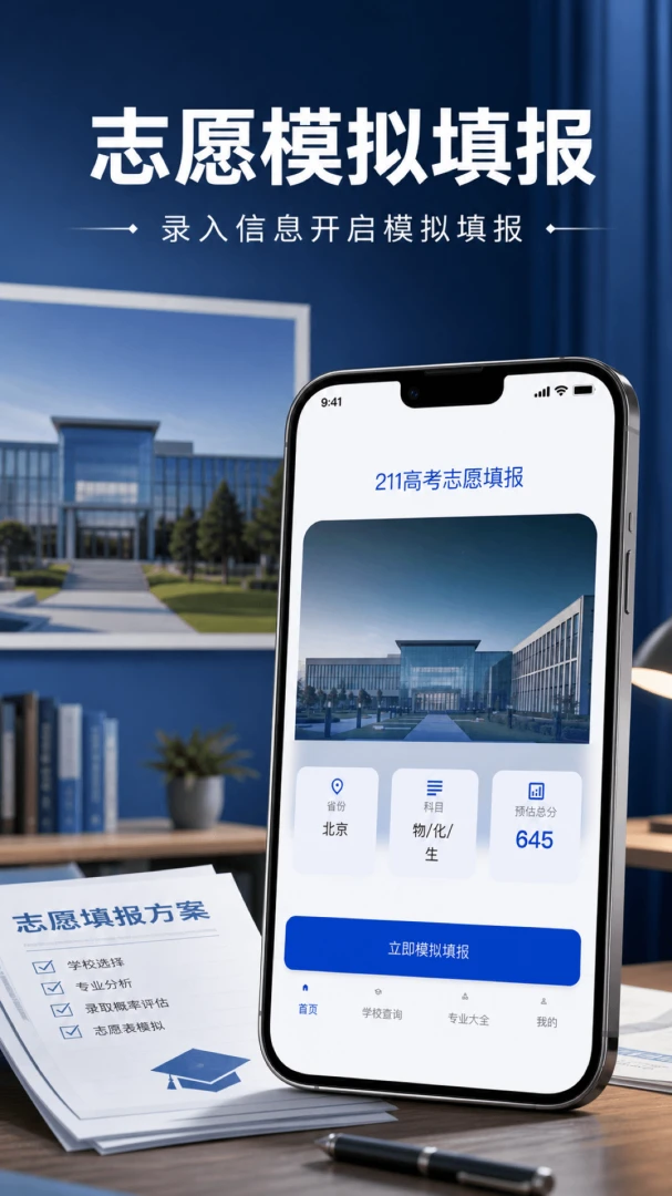 211高考志愿填报1.0.1 志愿填报助手 211高考志愿填报1.0.1 志愿填报助手