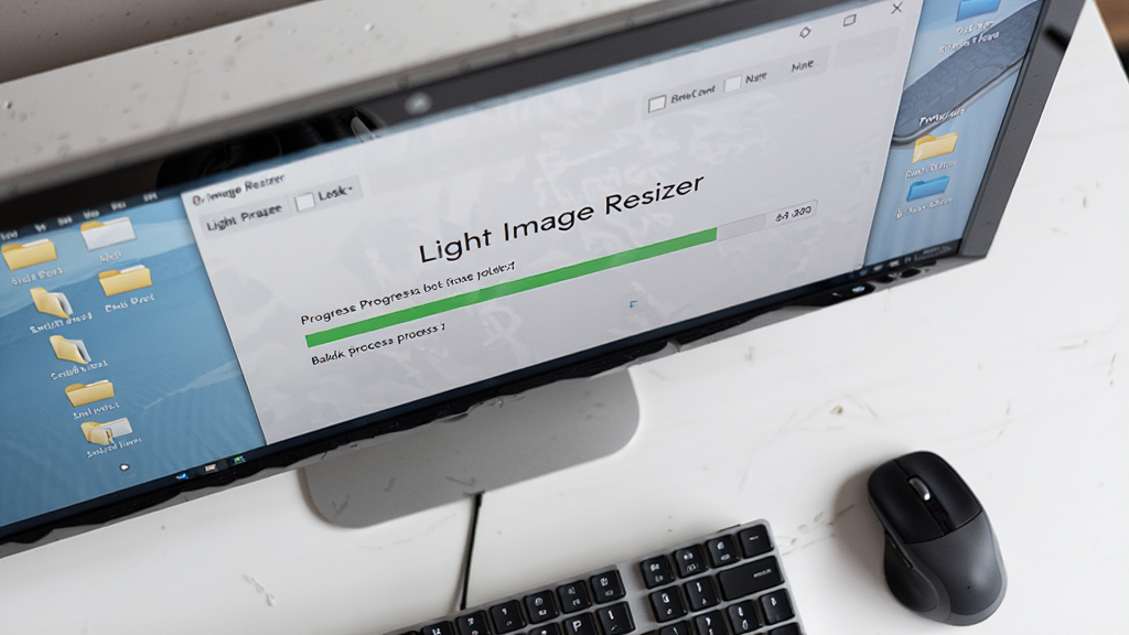 һ��չʾ Light Image Resizer ʹ��ָ�ϳ�����ͼƬ�������ǵ�����Ļ�����������������Ա߷��õ���꣬��������ʾ��������������������Ϊ���滷�����ӽǶȣ��Ű���Ȼ�����Ϊдʵ�칫������ϸ�ڰ�����Ļ�ϵĽ�����ʾ���ļ���ͼ�ꡢ����һ�ǣ����ʸ��壬�ɾ����޶���Ԫ��