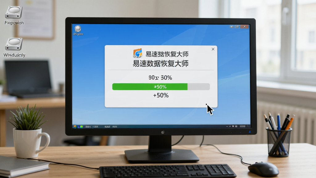 用户操作场景,主体为电脑屏幕显示