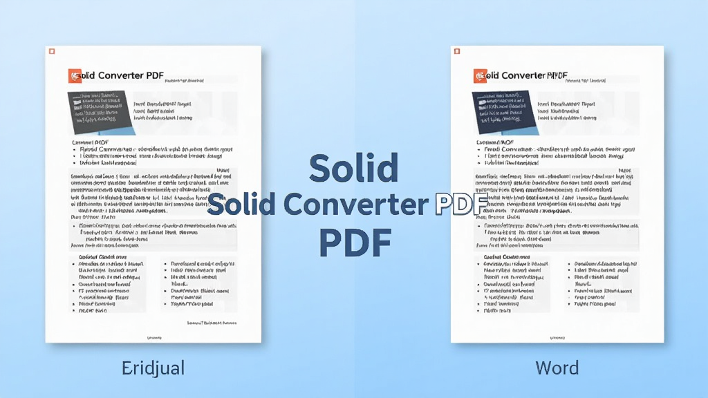 һ��չʾSolid Converter PDFת��Ч���ĶԱ�ͼ�������ԭʼPDF�ĵ����Ҳ���ת�����Word�ĵ��������Ű�߶�һ�£����������С�Solid Converter PDF����ʶ������Ϊǳ��ɫ���䣬��������񣬻����������ɾ��޶���Ԫ��