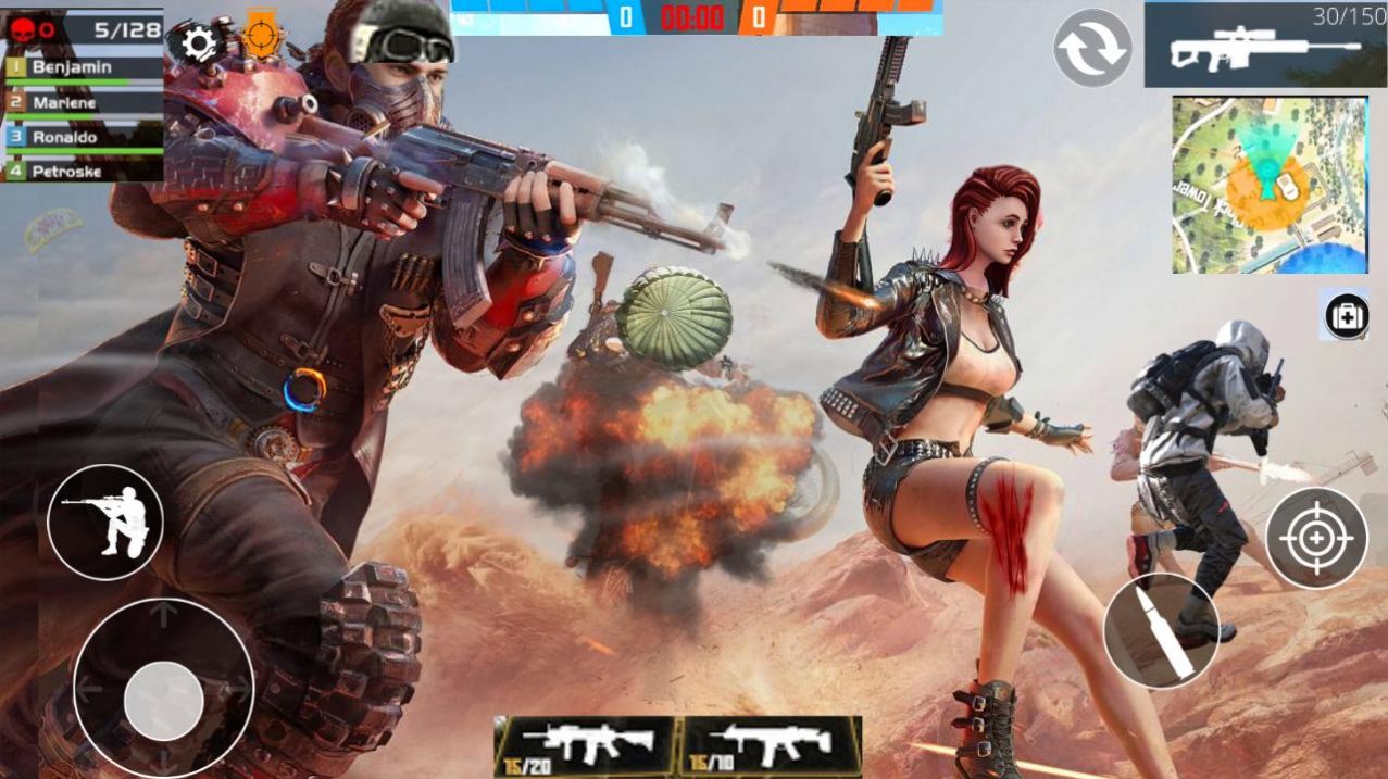 Clash Squad Survival 3D��Ϸ���İ�