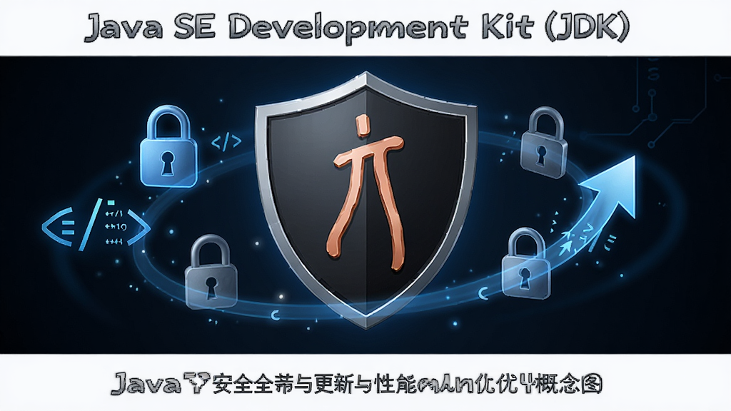 Java SE Development Kit (JDK) ��ȫ�����������Ż�����ͼ����������Ϊ������״��Javaͼ�꣬��Χ���Ʒ���Ĵ���������¼�ͷ������Ϊ��ɫ���䣬����������רҵ��ϸ�����������ʸɾ����޶���Ԫ��