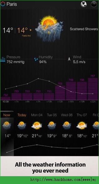 eWeather hd安卓版app eWeather hd安卓版app