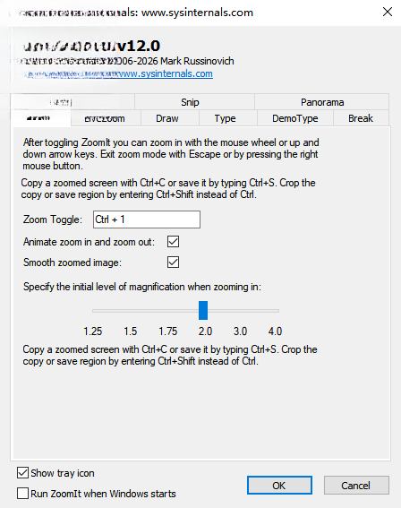 ZoomIt��Ļ���ű�ע����ZoomIt{package_version_name} ��Ļ���ű�ע