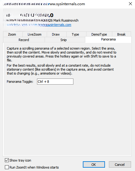ZoomIt��Ļ���ű�ע����ZoomIt{package_version_name} ��Ļ���ű�ע