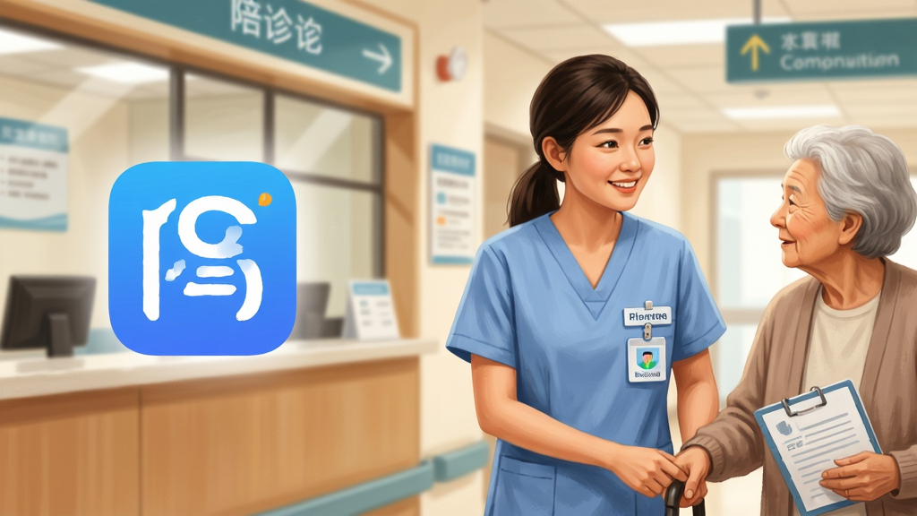 ��������Ϊһλ��ǳ��ɫ������������ʦ΢Ц�Ų��һλ���껼������ҽԺ�����У�����Ϊ�ҺŴ��������ָʾ�ơ����ֲ����о���ͼ������λ�ڻ�������ƫ�ң�������״�����������Ӧ��ͼ�ꡣ�Ű��η��������Ϊ��ůдʵ�廭��ϸ�ڴ���������ʦ���ơ��������еĲ����������ʸ��壬����ɾ����޶���Ԫ�أ�����������͡�