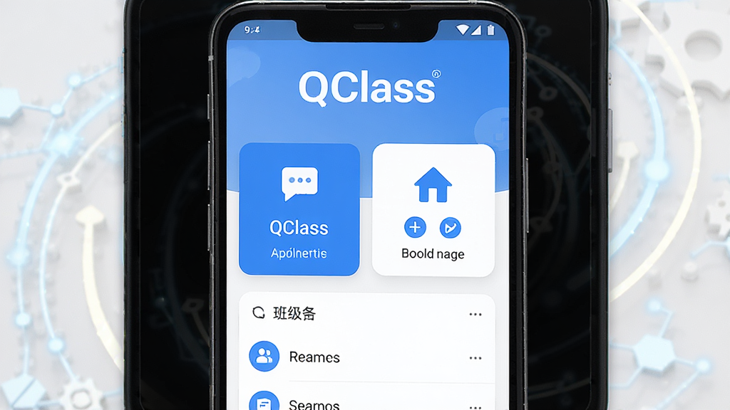 ����Ϊһ����׿�ֻ���Ļ����ʾQClass���û������棬���ֲ��þ��й�ͼ���Ϸ�Ϊ��������
