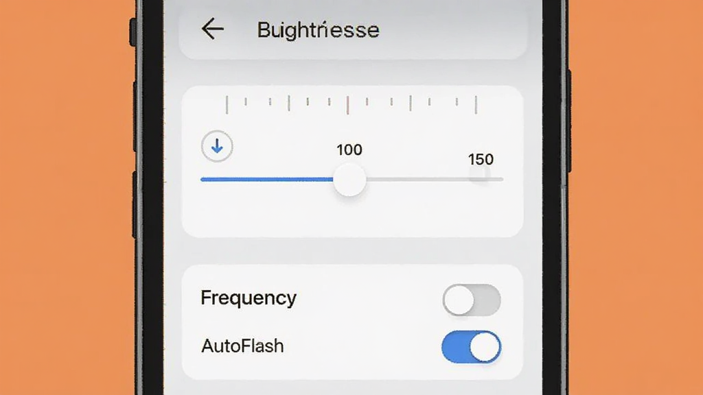 AutoFlash�������ý����ͼ���廭������Ϊ�ֻ���Ļ��ʾ���ȵ��ڻ����Ƶ��ѡ�����Ϊ����չʾ�����Ϊ��ˬ����UI��ƣ�ϸ�ڰ����̶��ߡ���ֵ��ǩ�����ذ�ť�����ʸ��塢�ɾ����޶���Ԫ�ء�