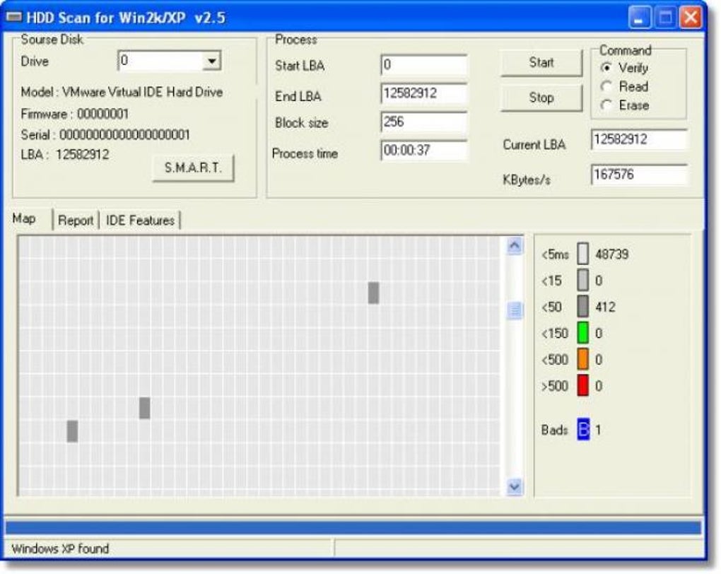 HDDScan ��׿�� ʹ�÷���ͼ��