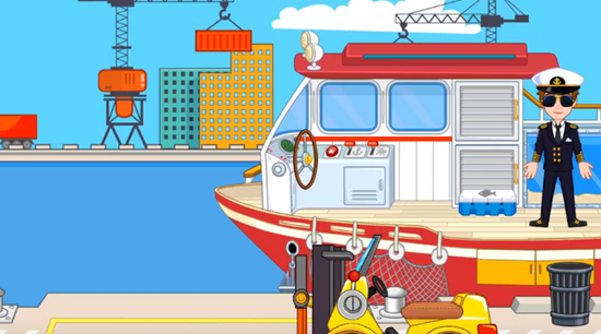 �ҵĳ����ִ���Ϸ������İ棨My City Boat Adventure��